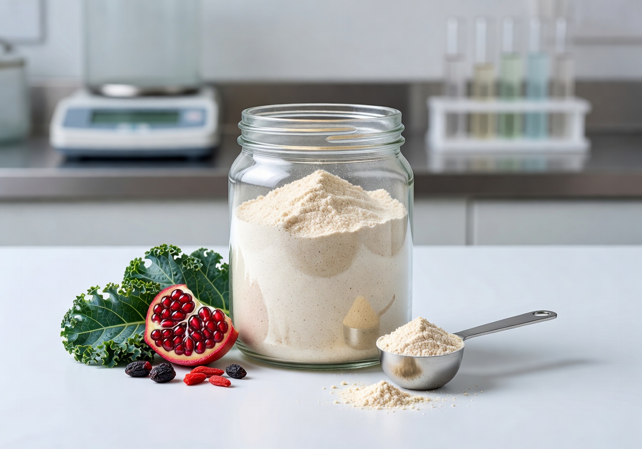 Lab tested pre-workout organic powder